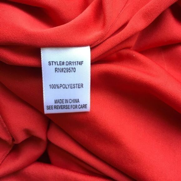 Francesca’s Birdcage Label Ruffle Front Spaghetti Strap Dress in Red Size Small - Picture 5 of 5